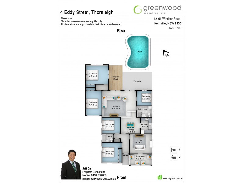 4 Eddy Street, Thornleigh NSW 2120 Floorplan
