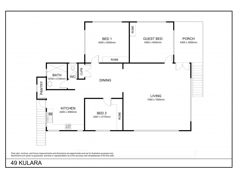 Yungaburra QLD 4884 Floorplan