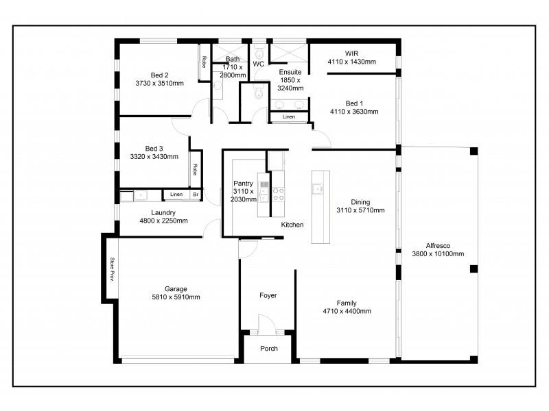 Yungaburra QLD 4884 Floorplan