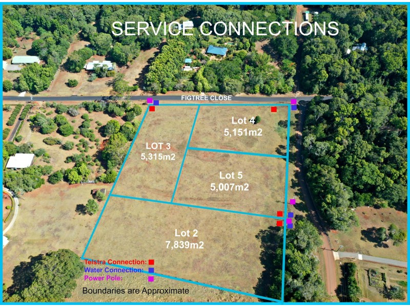 Lots 2-5 Figtree Close & Davies Road, Malanda QLD 4885