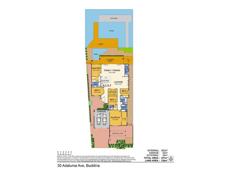 30 Adaluma Avenue, Buddina QLD 4575 Floorplan