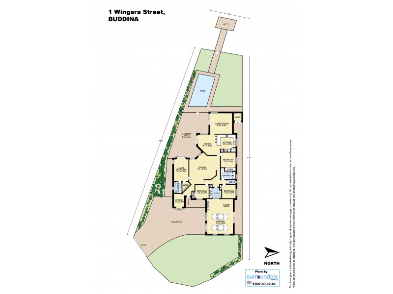 1 Wingara Street, Buddina QLD 4575 Floorplan