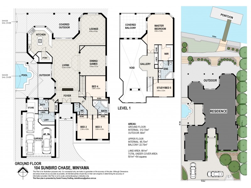 104 Sunbird Chase, Parrearra QLD 4575 Floorplan