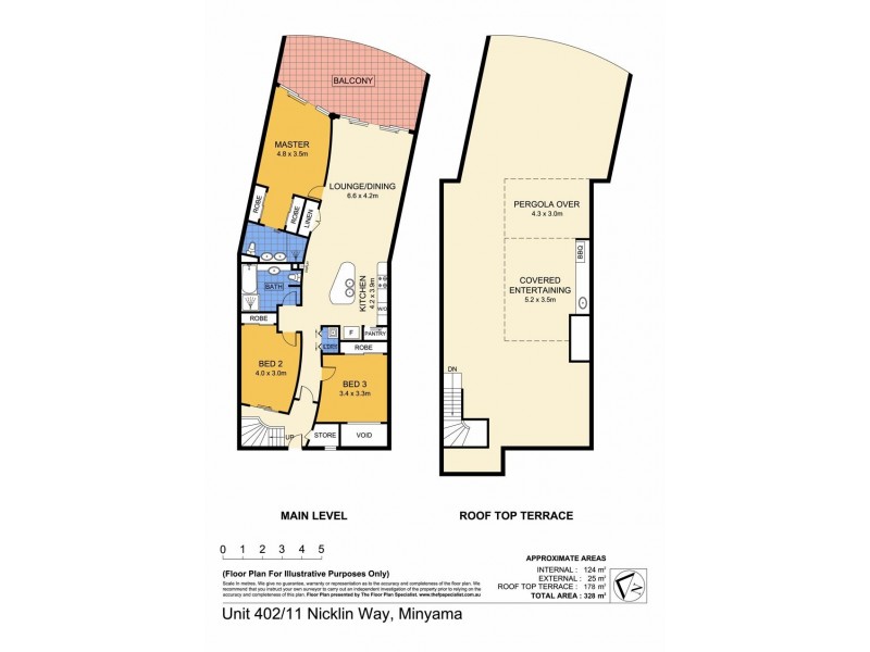 402/11 Nicklin Way, Minyama QLD 4575 Floorplan
