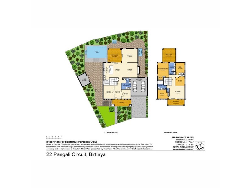 22 Pangali Circuit, Birtinya QLD 4575 Floorplan