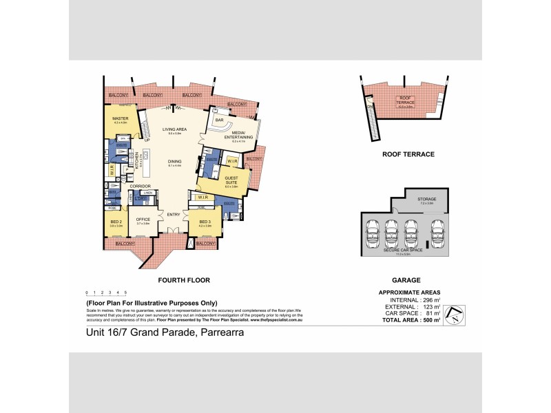 16/7 Grand Parade, Kawana Island QLD 4575 Floorplan