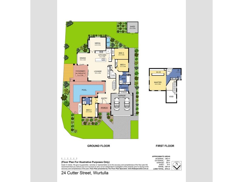 24 Cutter Street, Wurtulla QLD 4575 Floorplan
