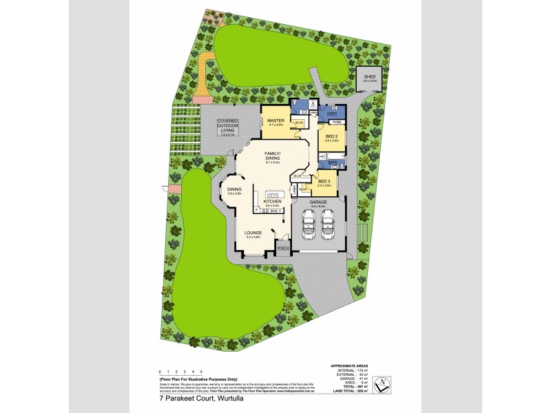 7 Parakeet Court, Wurtulla QLD 4575 Floorplan