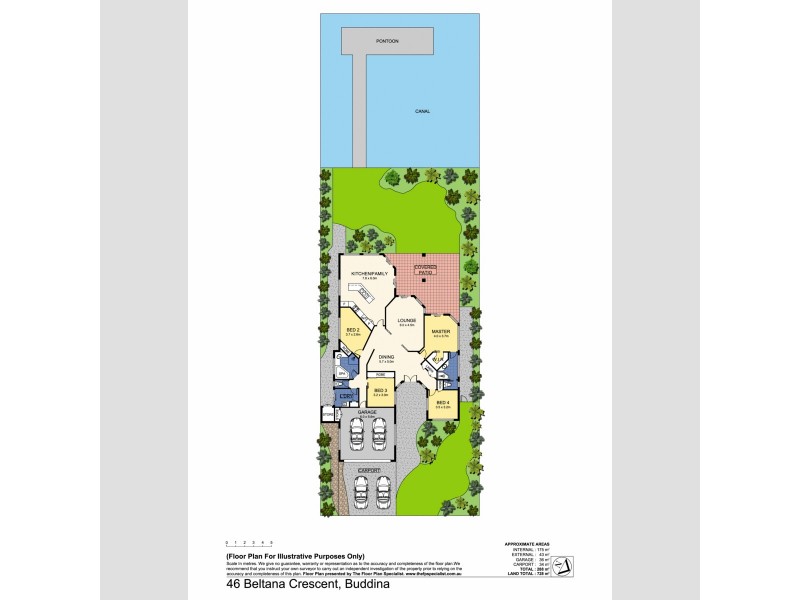 46 Beltana Crescent, Buddina QLD 4575 Floorplan