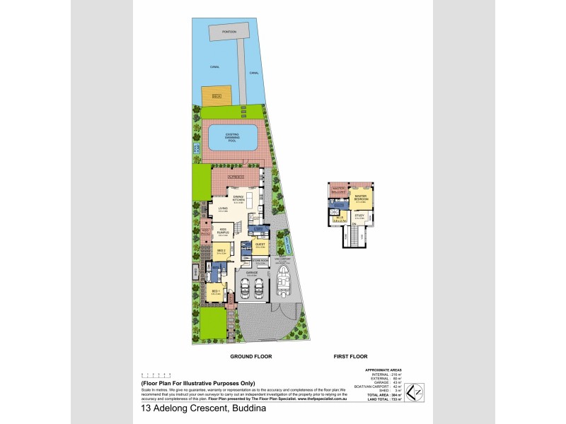 13 Adelong Crescent, Buddina QLD 4575 Floorplan