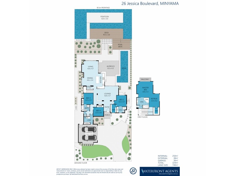 26 Jessica Boulevard, Minyama QLD 4575 Floorplan