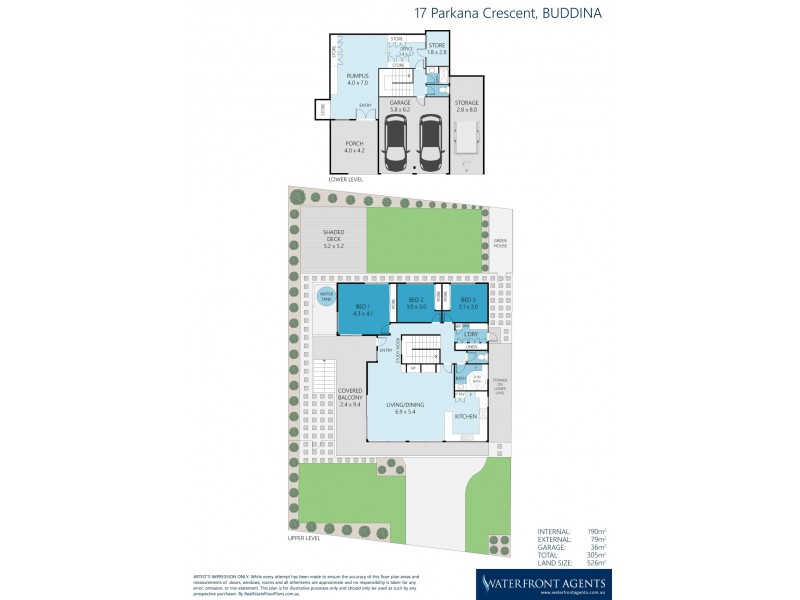 17 Parkana Crescent, Buddina QLD 4575 Floorplan