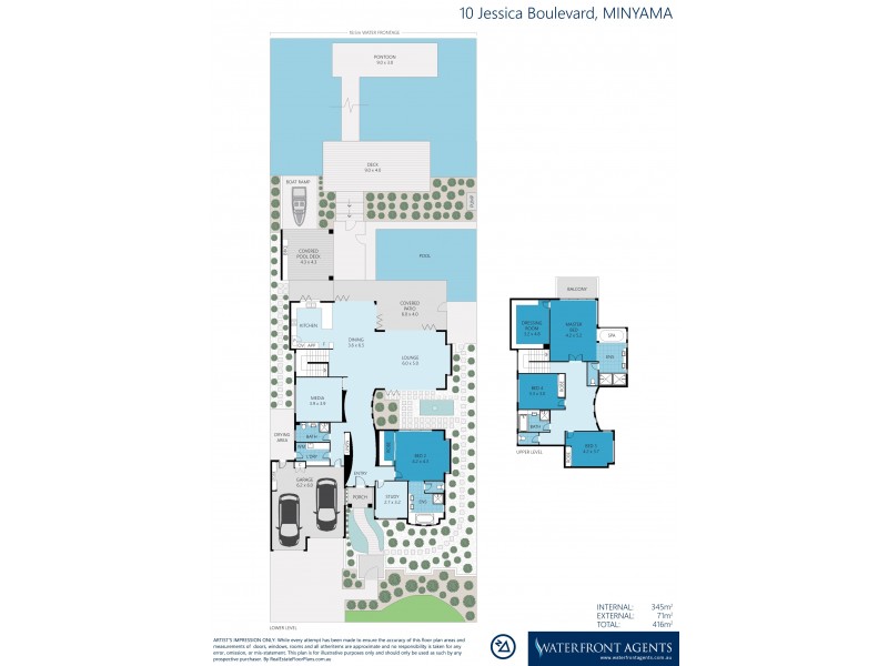 10 Jessica Boulevard, Minyama QLD 4575 Floorplan