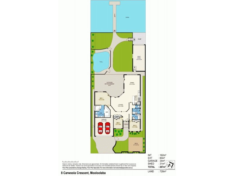 8 Carwoola Crescent, Mooloolaba QLD 4557 Floorplan