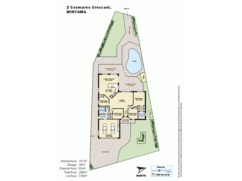 2 Coomaroo Crescent, Minyama QLD 4575 Floorplan