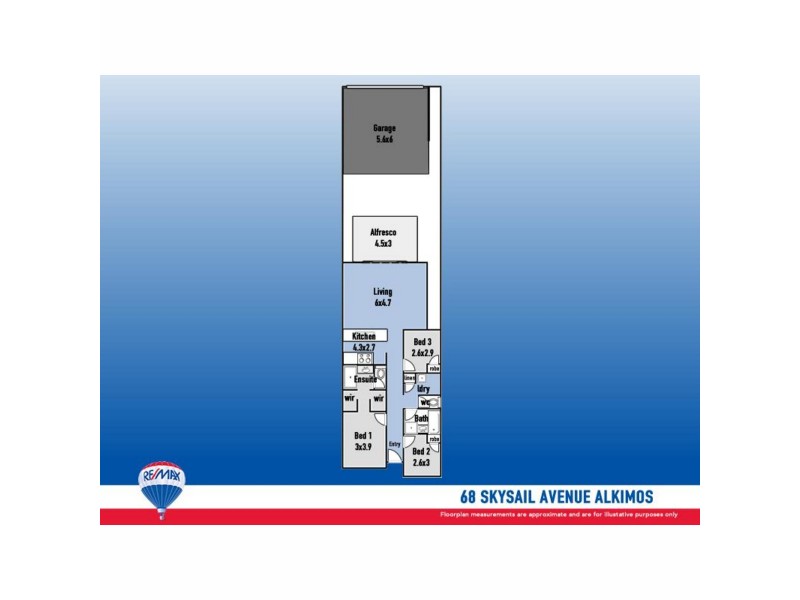 68 Skysail Avenue, Alkimos WA 6038 Floorplan