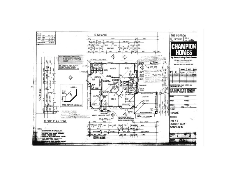31 Esther Loop, Wanneroo WA 6065 Floorplan