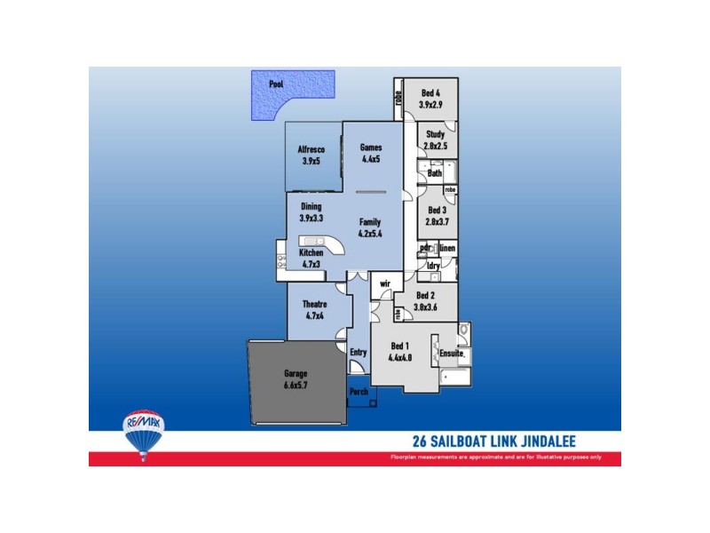26 Sailboat Link, Jindalee WA 6036 Floorplan