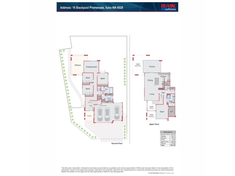 16 Blackpool Promenade, Iluka WA 6028 Floorplan