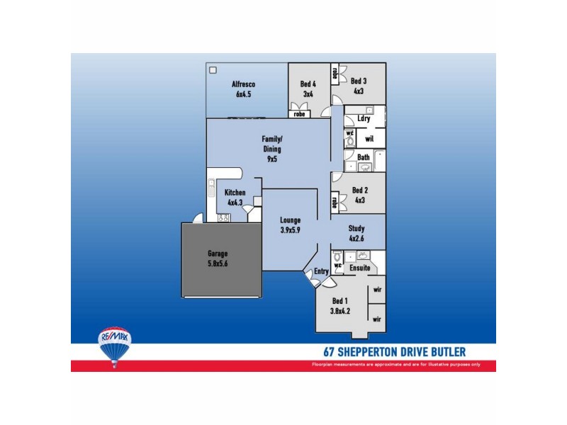 67 Shepperton Drive, Butler WA 6036 Floorplan