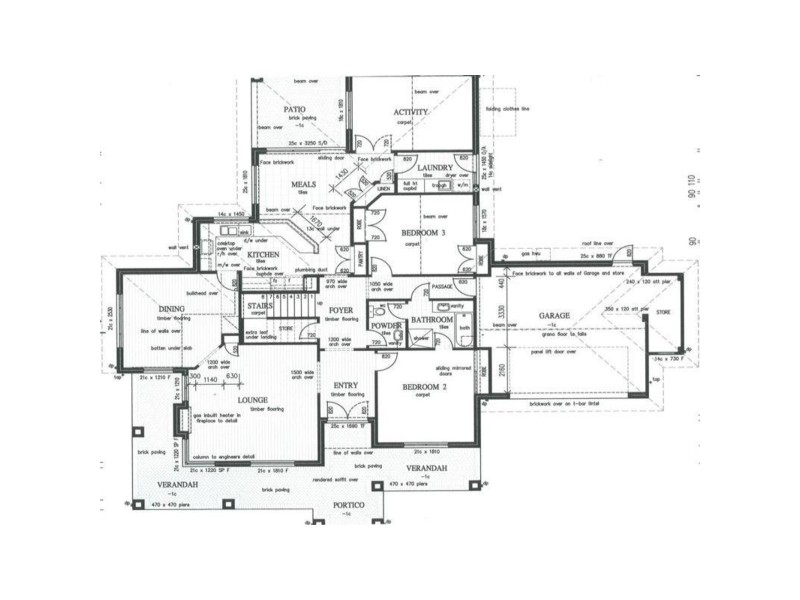 212 Ocean Drive, Quinns Rocks WA 6030 Floorplan