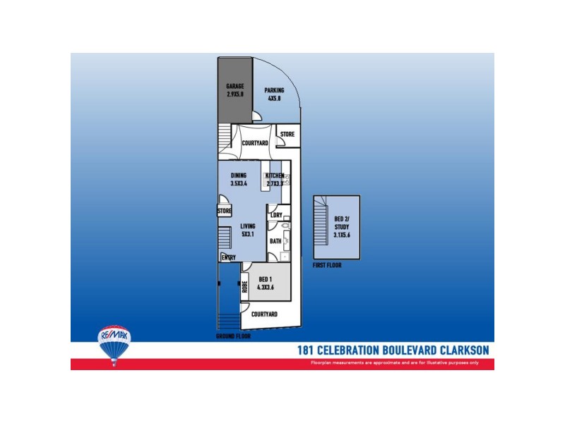181 Celebration Boulevard, Clarkson WA 6030 Floorplan