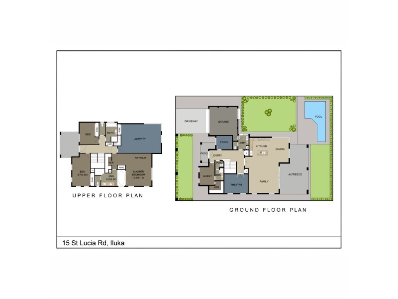 15 St Lucia Road, Iluka WA 6028 Floorplan