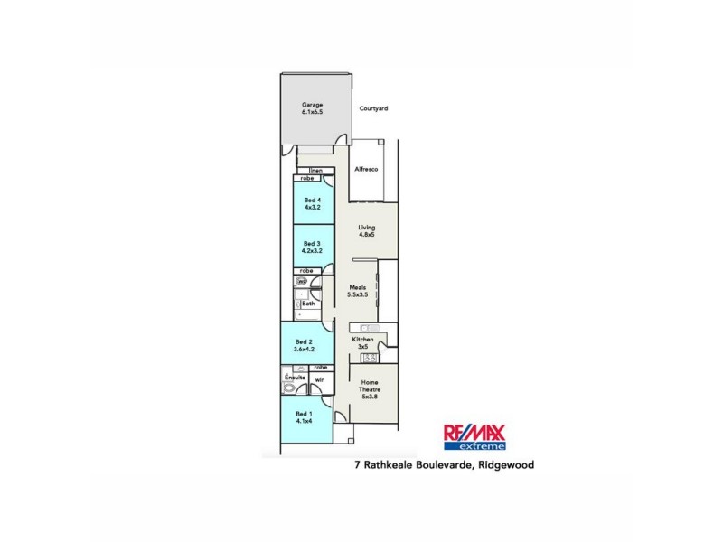 7 Rathkeale Boulevard, Ridgewood WA 6030 Floorplan
