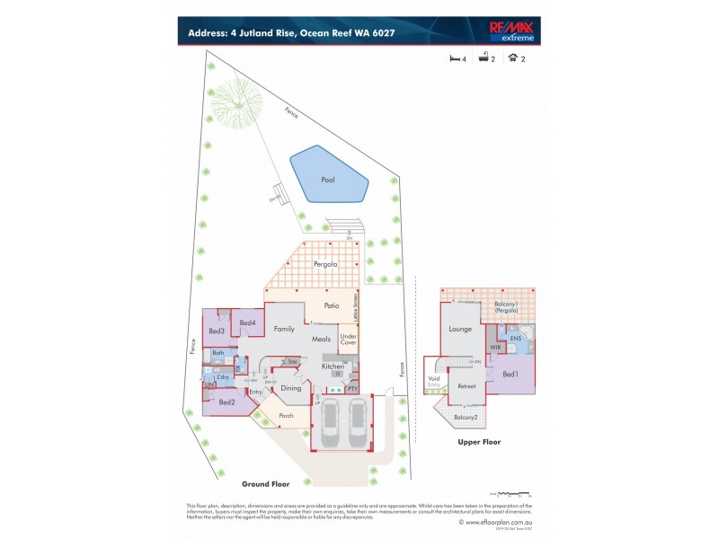 4 Jutland Rise, Ocean Reef WA 6027 Floorplan