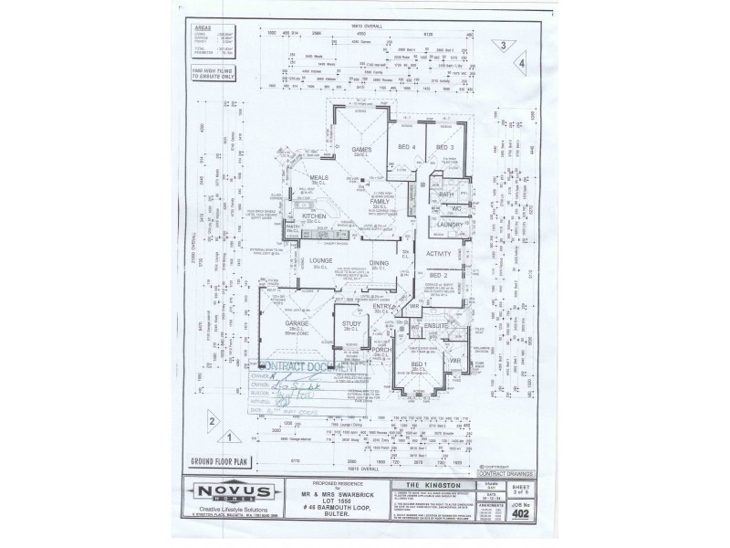 46 Barmouth Loop, Butler WA 6036 Floorplan