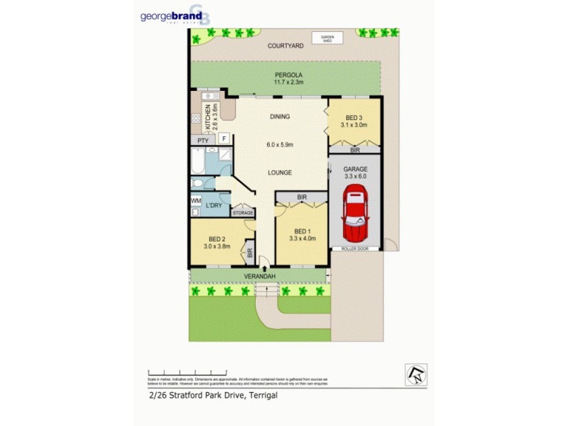 2/26 Stratford Park Drive, Terrigal NSW 2260 Floorplan