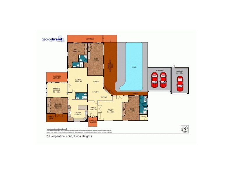 28 Serpentine Road, Erina Heights NSW 2260 Floorplan