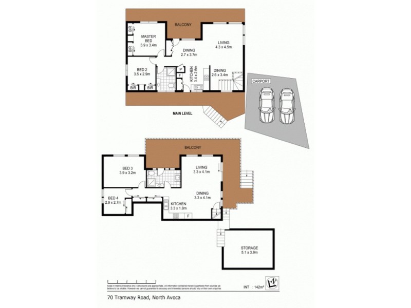 70 Tramway Road, North Avoca NSW 2260 Floorplan