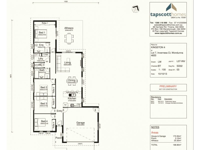 Wondunna QLD 4655 Floorplan
