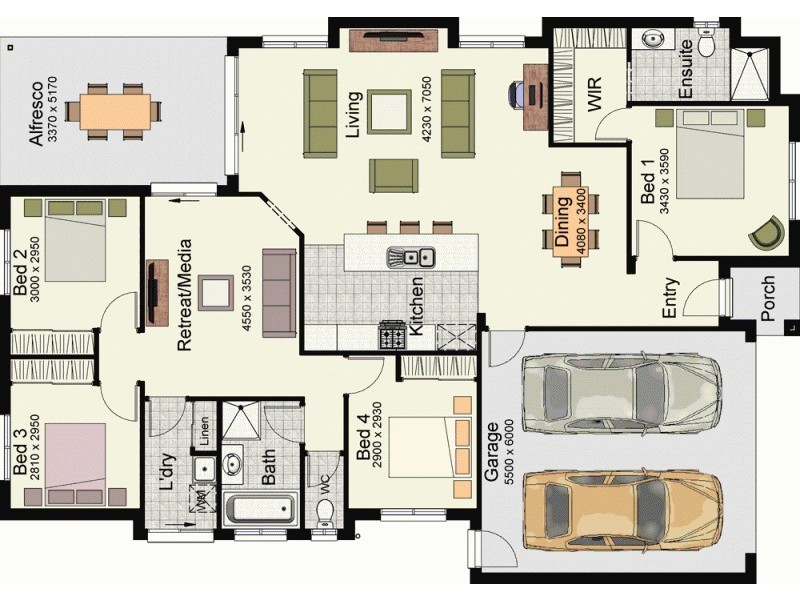 19 ( Lot 18 ) Eli Court, Kawungan QLD 4655 Floorplan