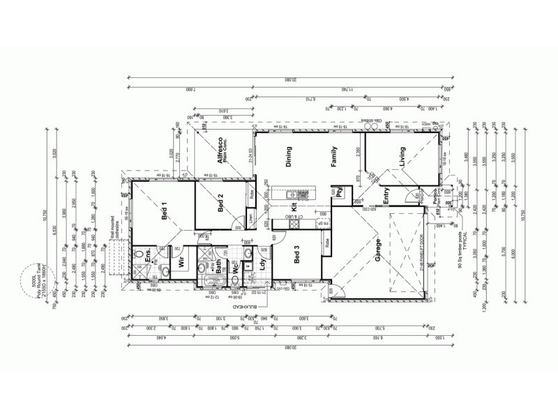 13 ( Lot 21 ) Eli Court, Kawungan QLD 4655 Floorplan