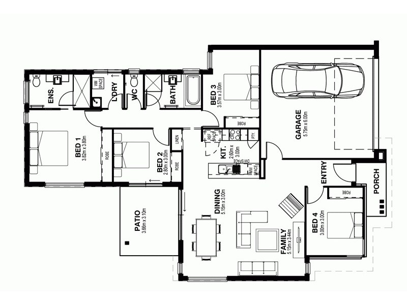 Lot 701 Evans Rd, Urraween QLD 4655 Floorplan