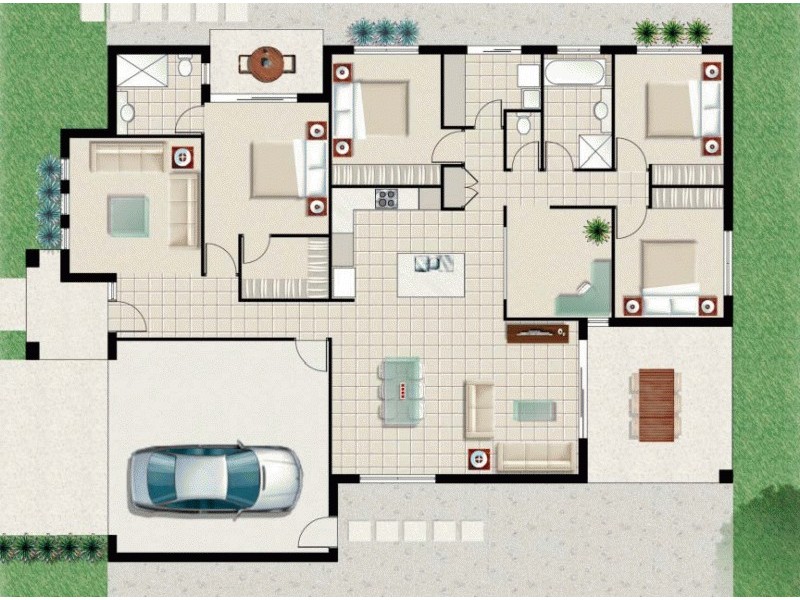 17 ( Lot 19 ) Eli Court, Kawungan QLD 4655 Floorplan