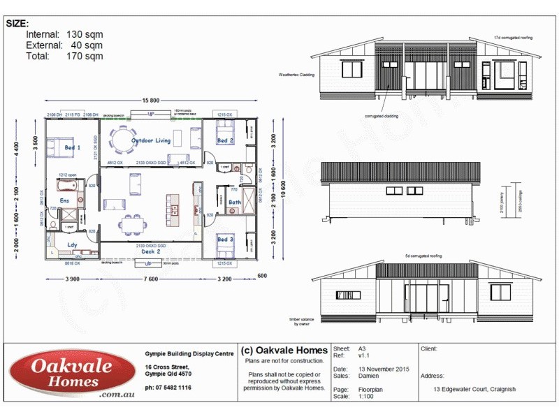 13 Edgewater Court, Craignish QLD 4655 Floorplan