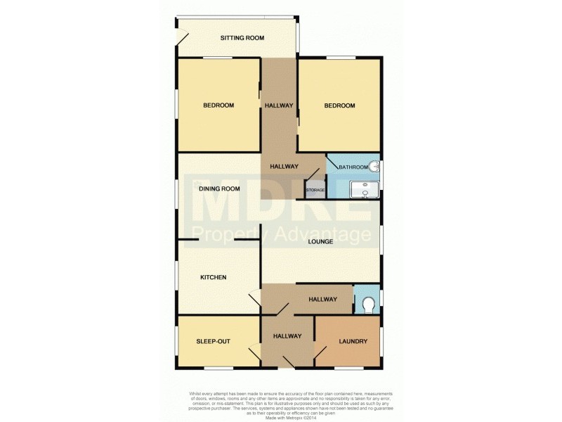 92 Roe Street, Mayfield NSW 2304 Floorplan