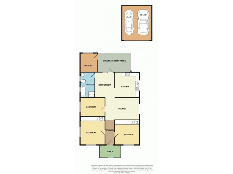 4 Berkeley Street, Mayfield NSW 2304 Floorplan