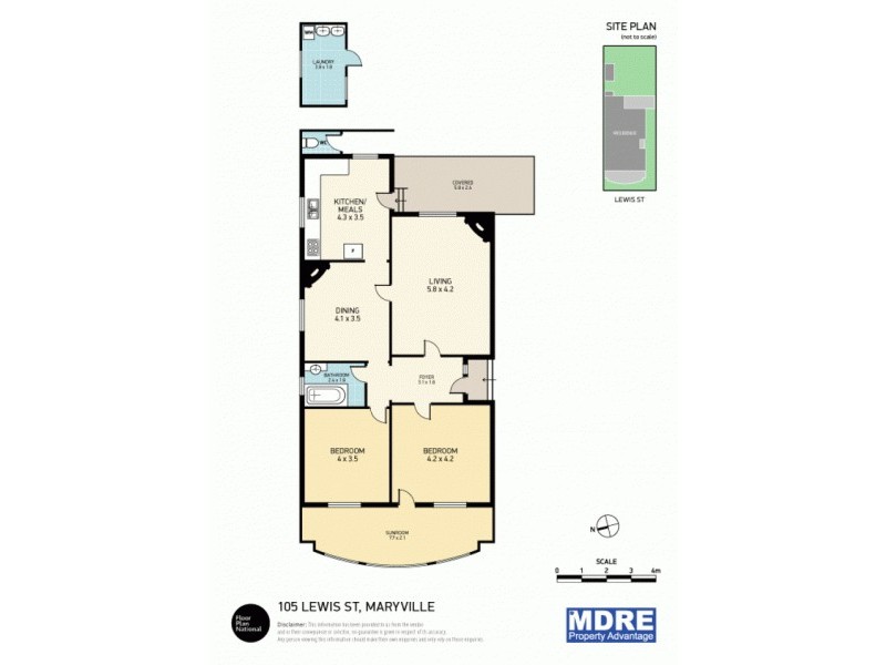 105 Lewis Street, Maryville NSW 2293 Floorplan