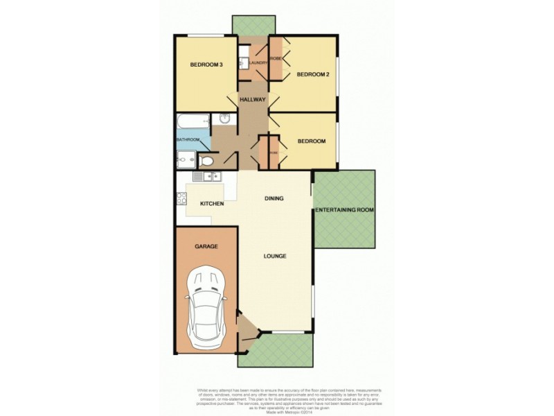 2 36 Bakeri Cct, Warabrook NSW 2304 Floorplan