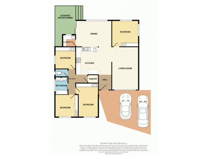 535 Maitland Road, Mayfield NSW 2304 Floorplan
