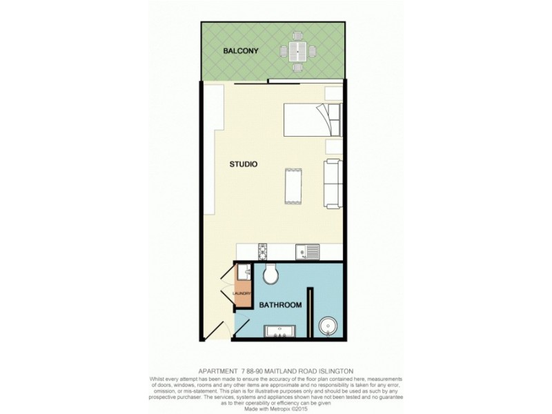 Apartment 7 88 Maitland road, Islington NSW 2296 Floorplan