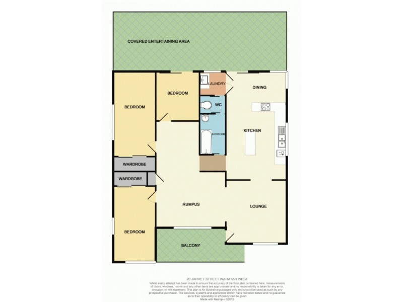 20 Jarret Street, Waratah West NSW 2298 Floorplan