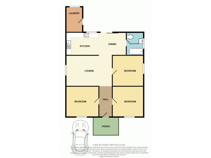 2 Walsh Street, Mayfield East NSW 2304 Floorplan