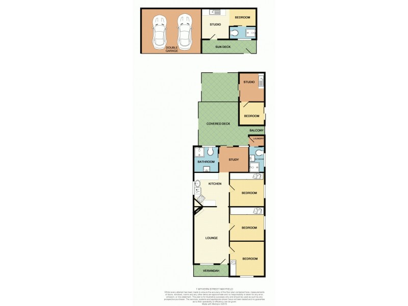 1 Wyvern Street, Mayfield NSW 2304 Floorplan