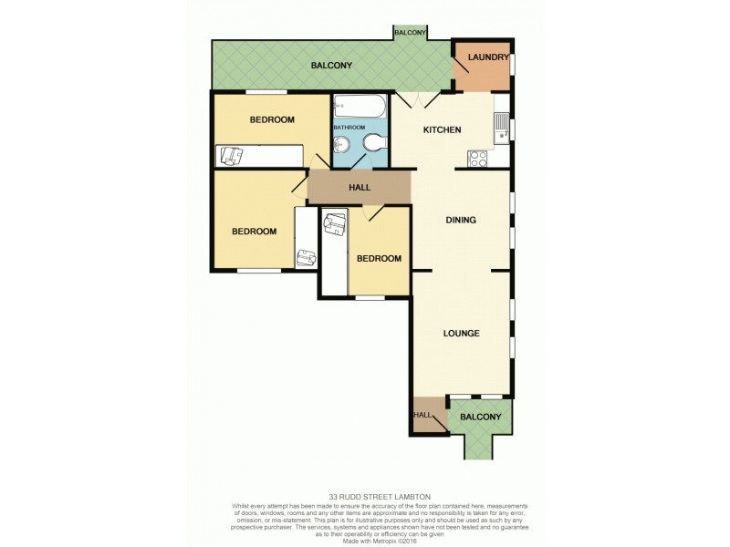 33 Rudd Street, Lambton NSW 2299 Floorplan