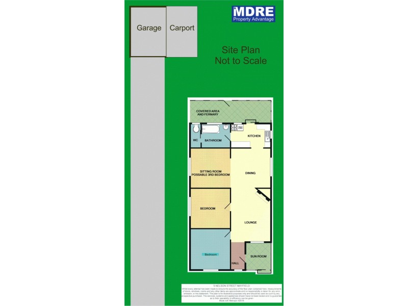 5 Nelson Street, Mayfield NSW 2304 Floorplan